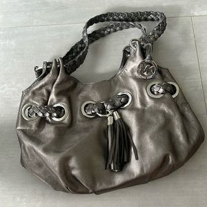 Michael Kors Metallic Braided shoulder bag